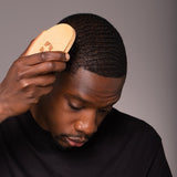 SHYNE soft wave and beard brush for grooming (British brand)
