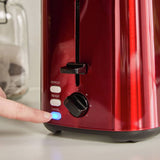 Morphy Richards red Equip 2-slice toaster - British product