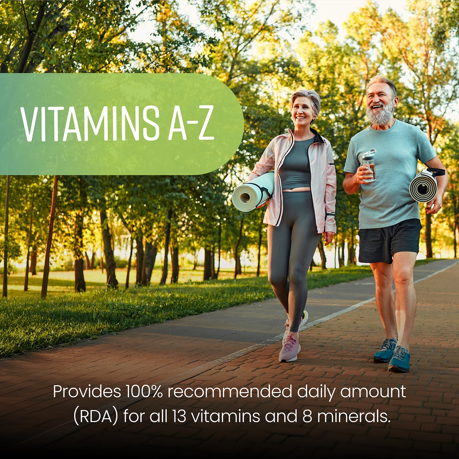 VitaBright multivitamin tablets 27 nutrients 400 tablets (British brand)
