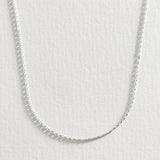 Revere sterling silver oval belcher chain 20 inch, imported from the UK