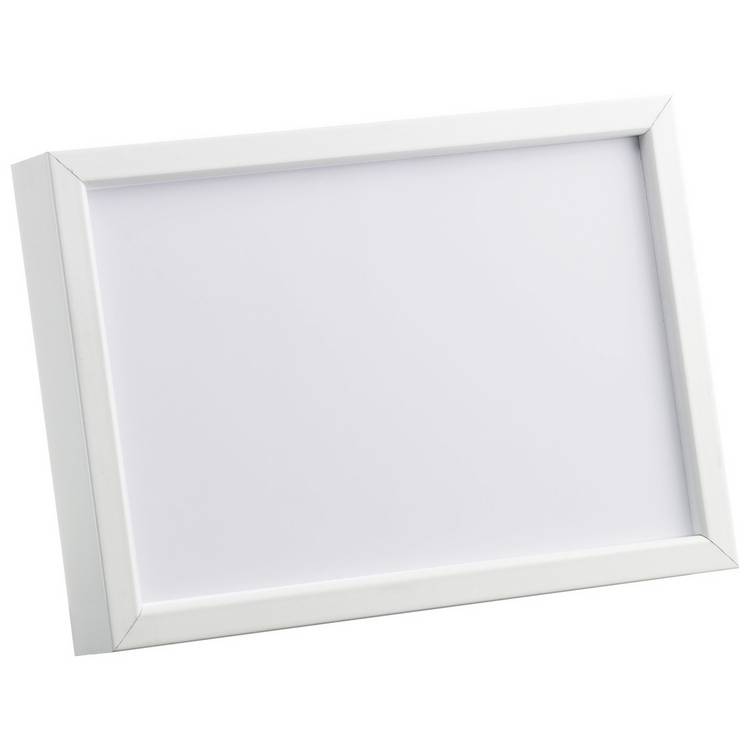 Habitat Aluminus white metal picture frames 2 pack 10x15cm, UK version