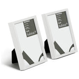 Habitat Aluminus white metal picture frames 2 pack 10x15cm, UK version