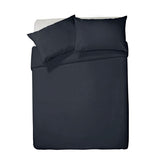 Habitat pure cotton 200TC navy bedding set double, imported from the UK
