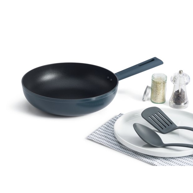 Habitat non-stick aluminium wok 28cm (British brand)