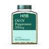 Holland & Barrett peppermint oil capsules 200mg 60 pack, UK version