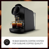 Philips Sublime L'OR coffee machine black (British brand)
