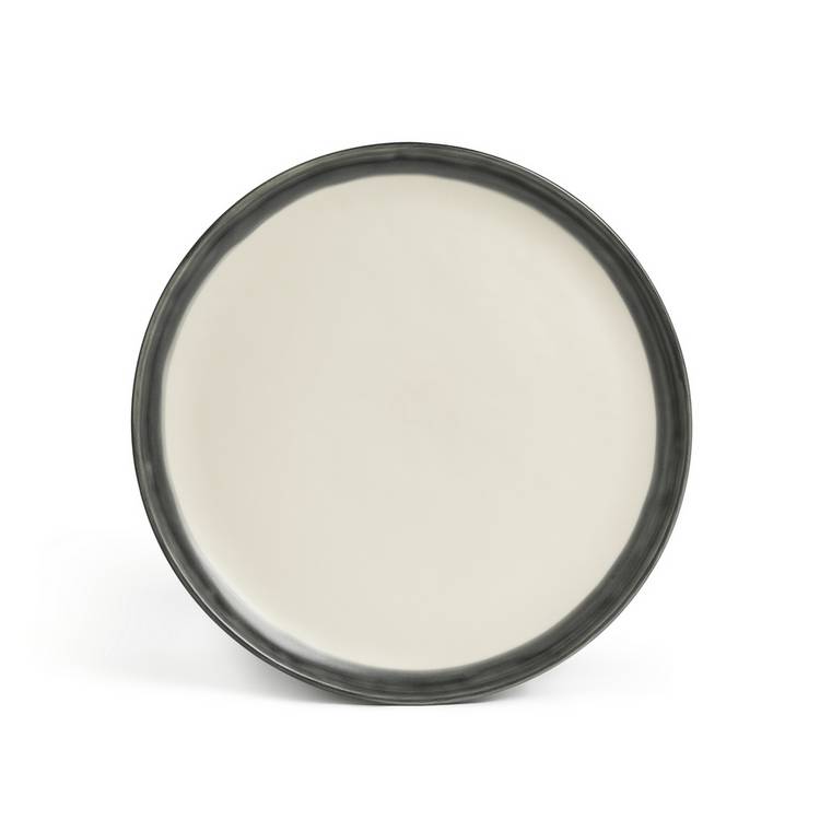 Habitat stripe stoneware dinner set 12 piece (British brand)