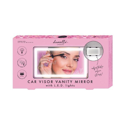 Superdrug Danielle Creations Bright LED Car Sun Visor Vanity Mirror- Buy online at McGrocer