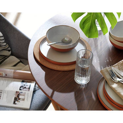 Argos Habitat 12 Piece Rust Speckle Stoneware Dinner Set- Buy online at McGrocer