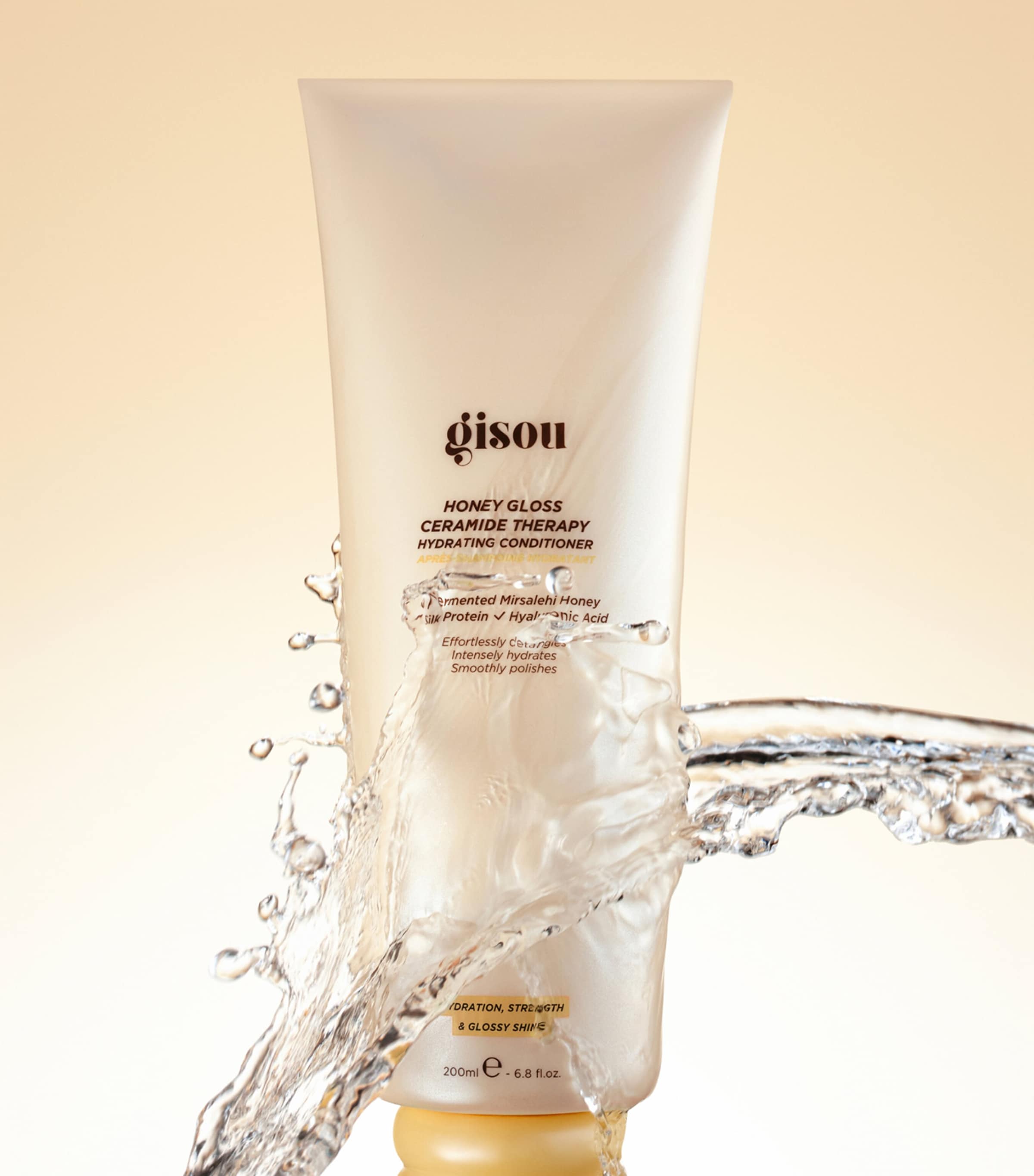 Gisou Honey Gloss Ceramide Therapy Hydrating Conditioner 50ml, UK version