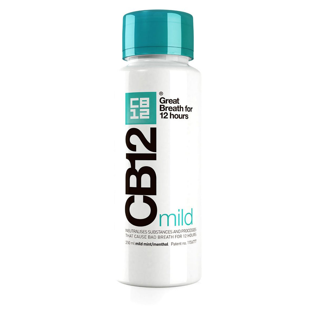 CB12 Mild Mint-Menthol Mouthwash 250ml