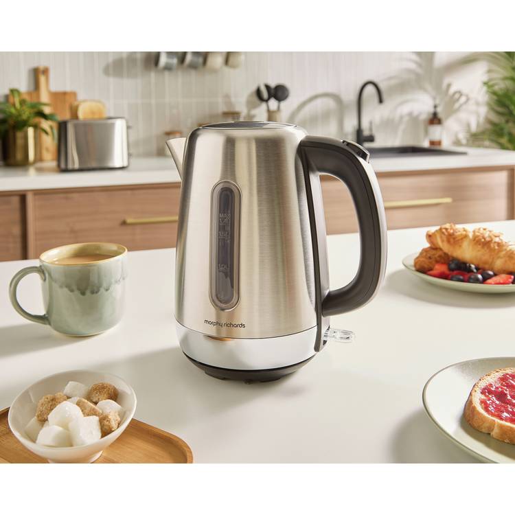Morphy Richards Equip stainless steel kettle 1.7L (British brand)