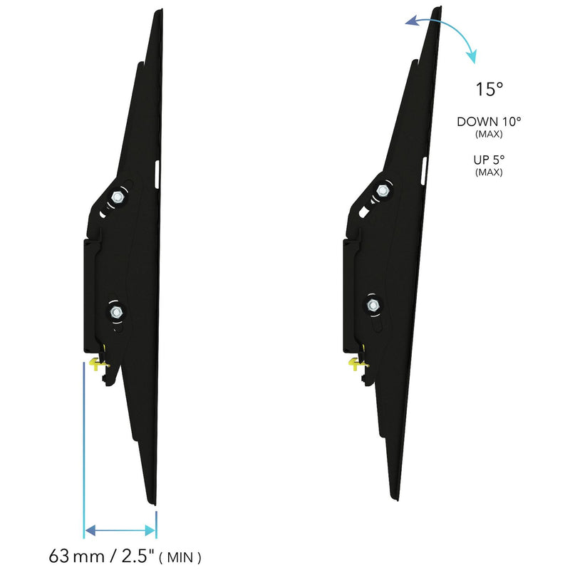 AVF adjustable tilt TV wall bracket for 40-85 inch screens, UK version