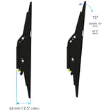 AVF adjustable tilt TV wall bracket for 40-85 inch screens, UK version