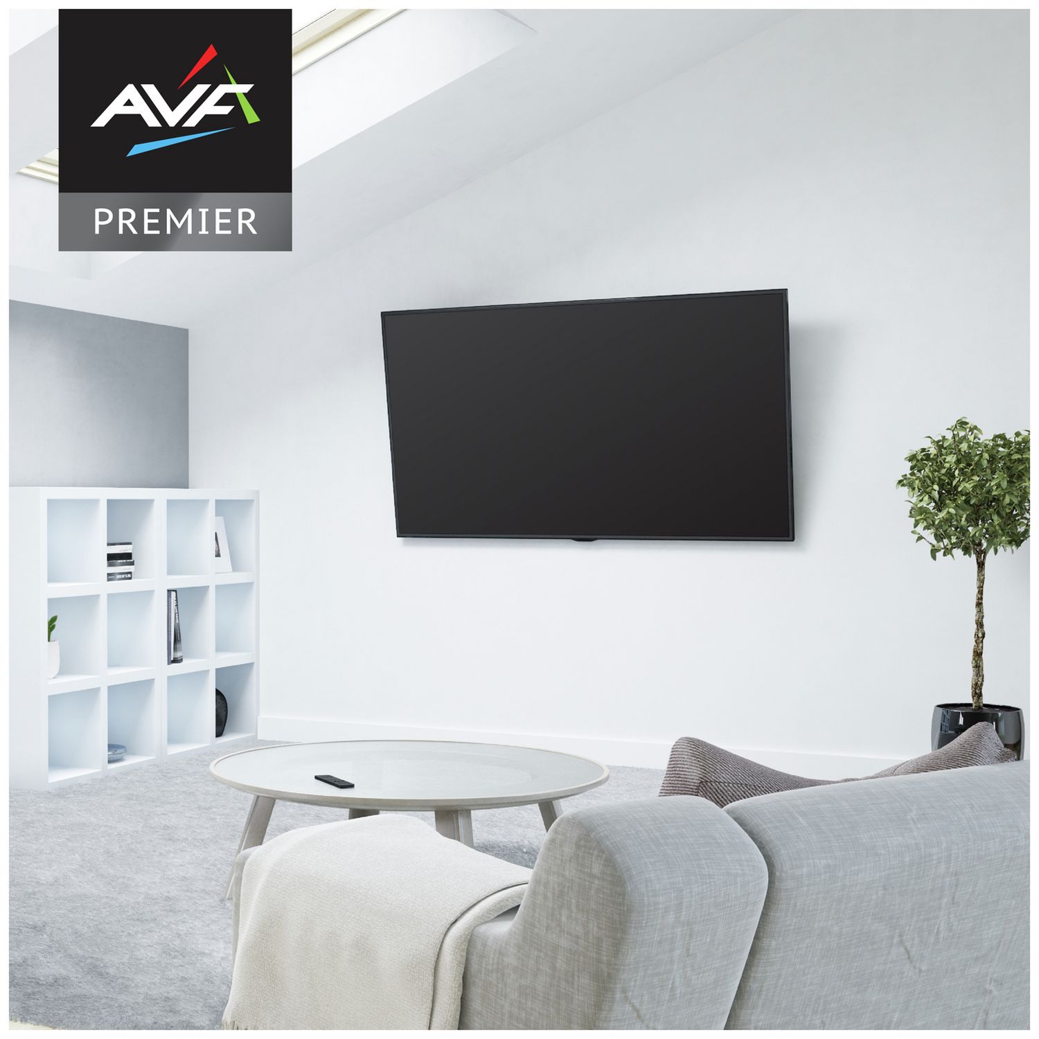AVF adjustable tilt TV wall bracket for 40-85 inch screens, UK version