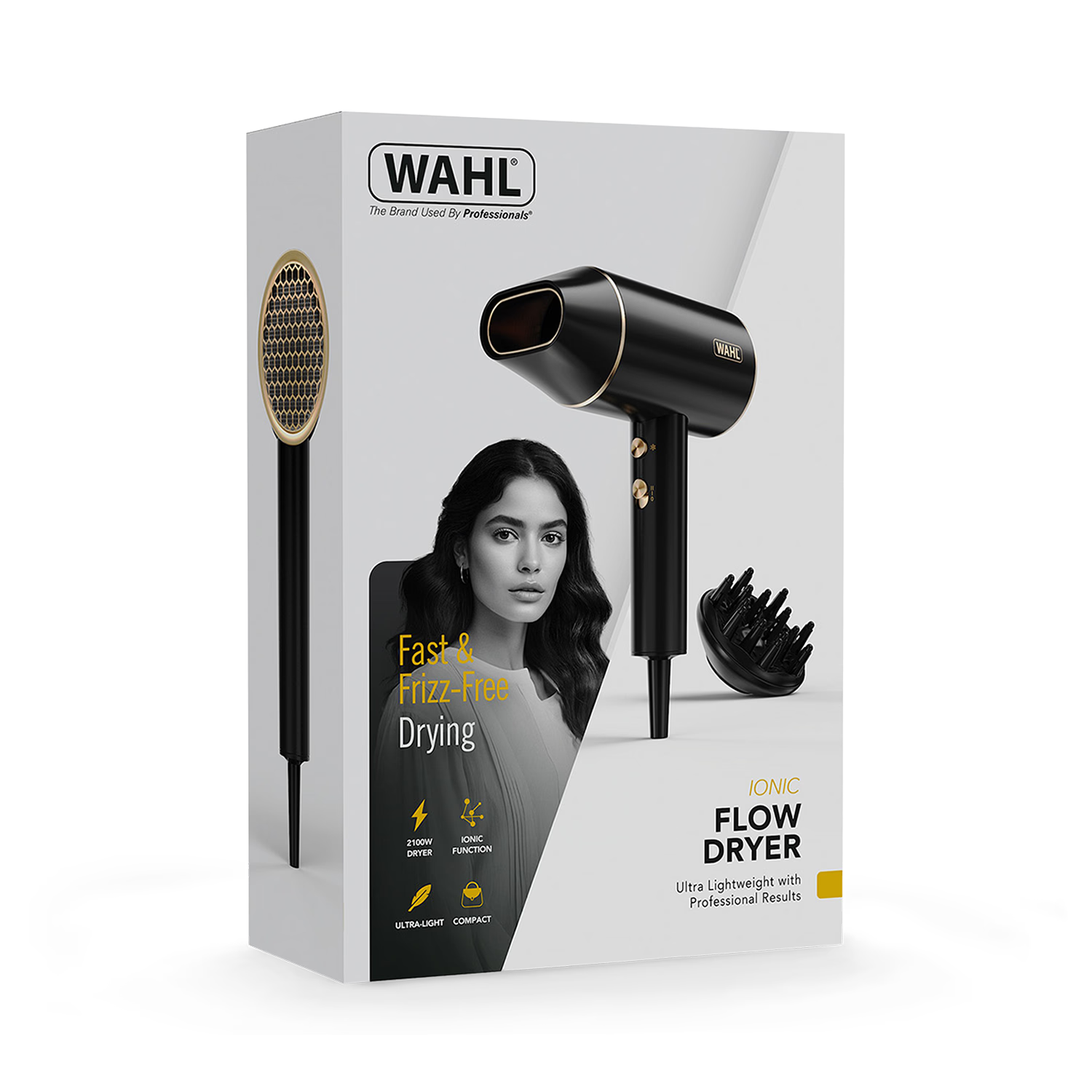 Wahl Ionic Flow hairdryer 2100W, UK version