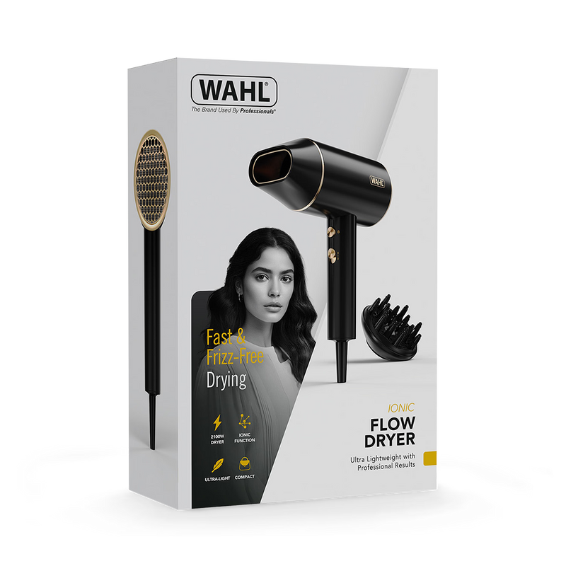 Wahl Ionic Flow hairdryer 2100W, UK version