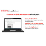 Casio beginners keyboard bundle with online lessons, UK version