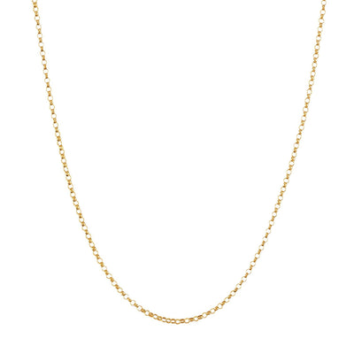 Argos Revere 9ct Gold Fine Round Belcher 18 Inch Chain- Buy online at McGrocer
