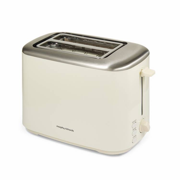 Morphy Richards cream 2 slice toaster, imported from the UK