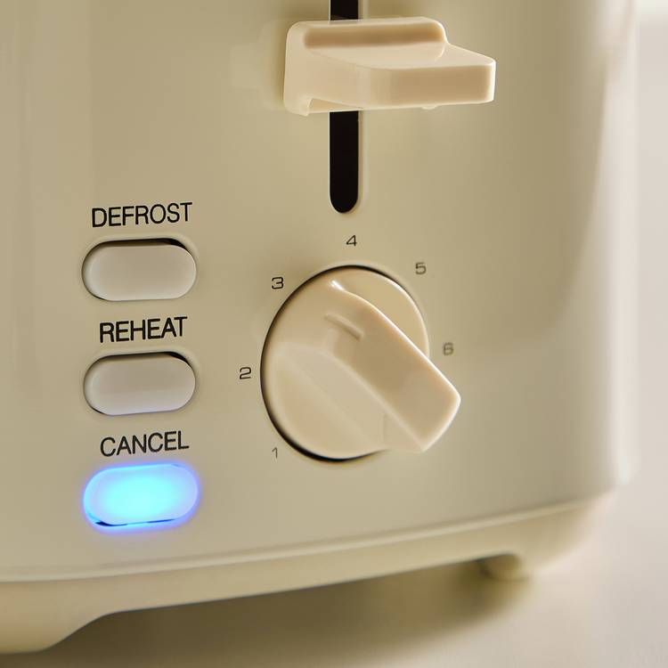 Morphy Richards cream 2 slice toaster, imported from the UK