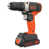 Black+Decker cordless drill driver 18V, UK version