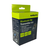 Sakura Bluetooth 5.0 FM Transmitter car accessory - British product