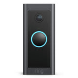 Ring wired doorbell with 1080p HD video, imported from the UK