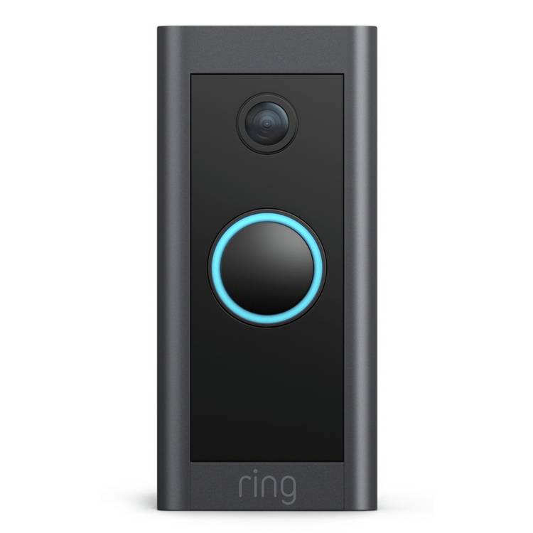 Ring wired doorbell with 1080p HD video, imported from the UK