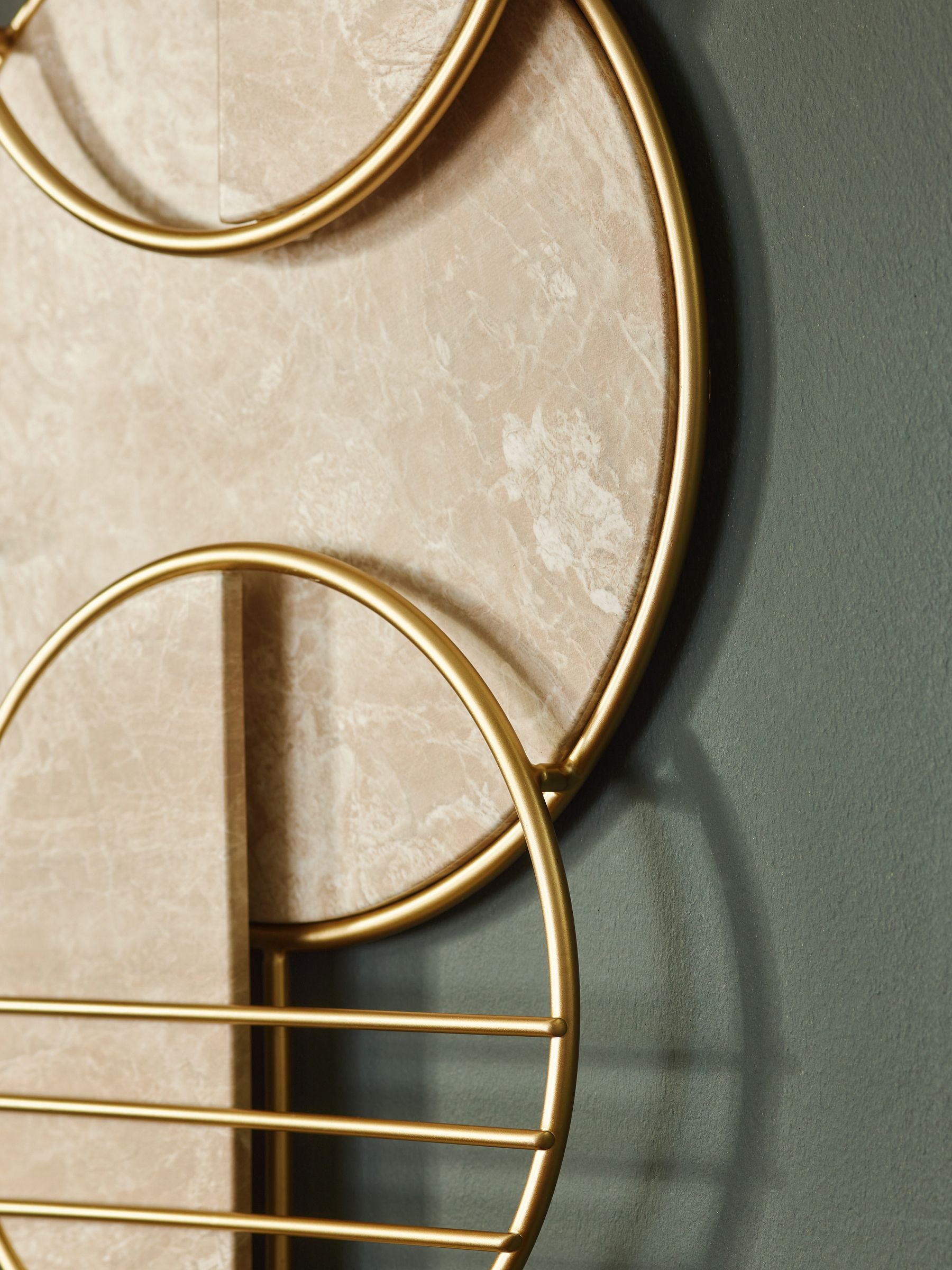 Marble effect abstract wall art 76cm x 25cm, imported from the UK
