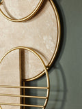 Marble effect abstract wall art 76cm x 25cm, imported from the UK