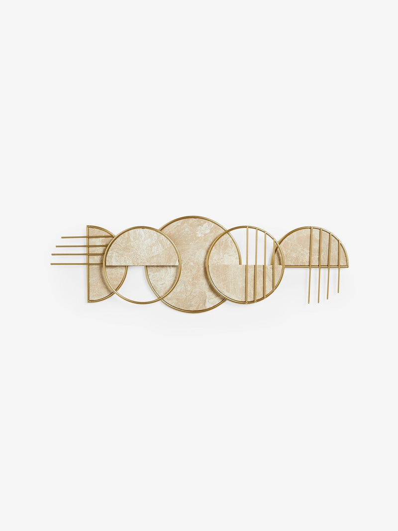 Marble effect abstract wall art 76cm x 25cm, imported from the UK