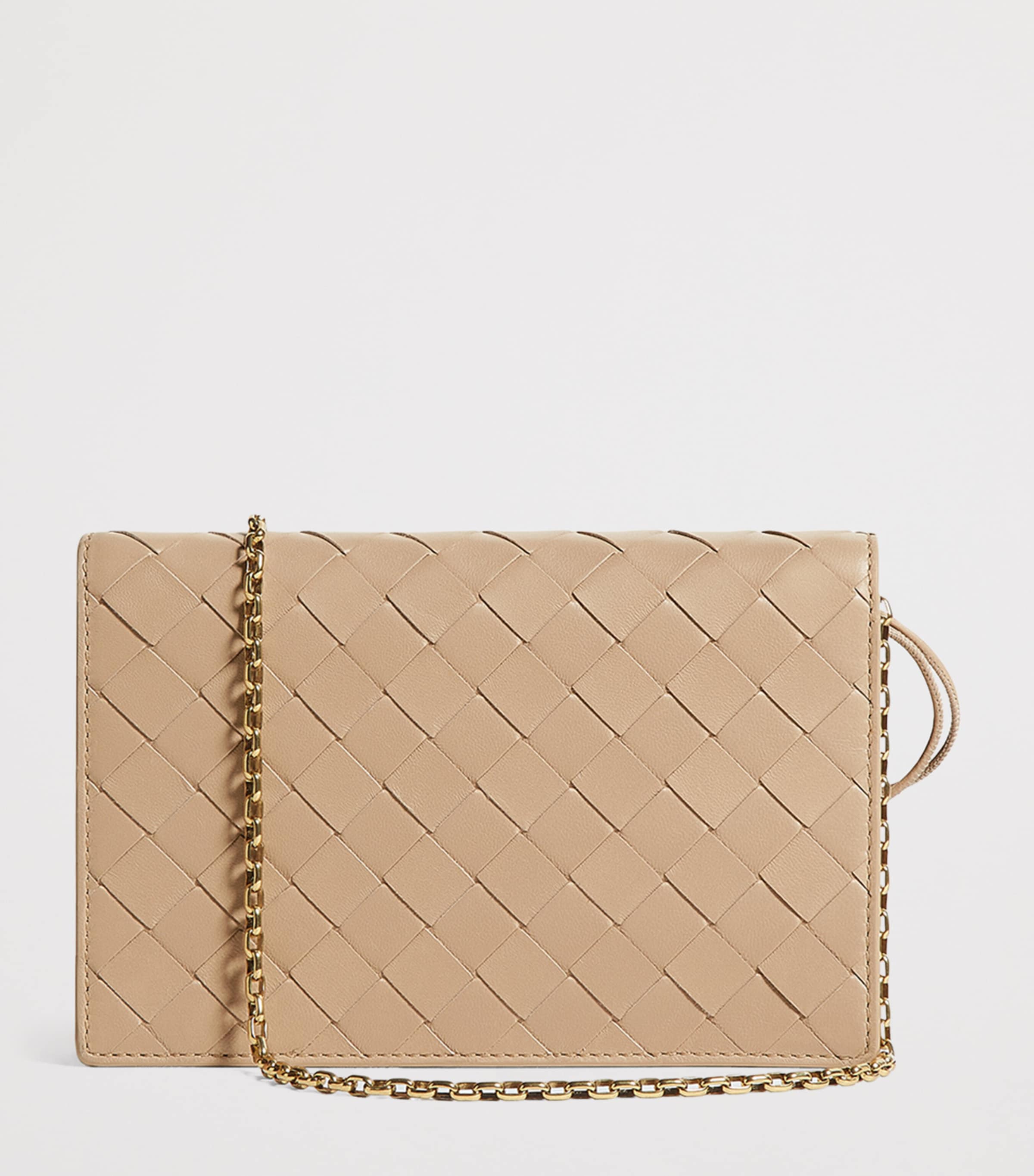 Bottega Veneta Andiamo chain wallet lambskin leather - British product