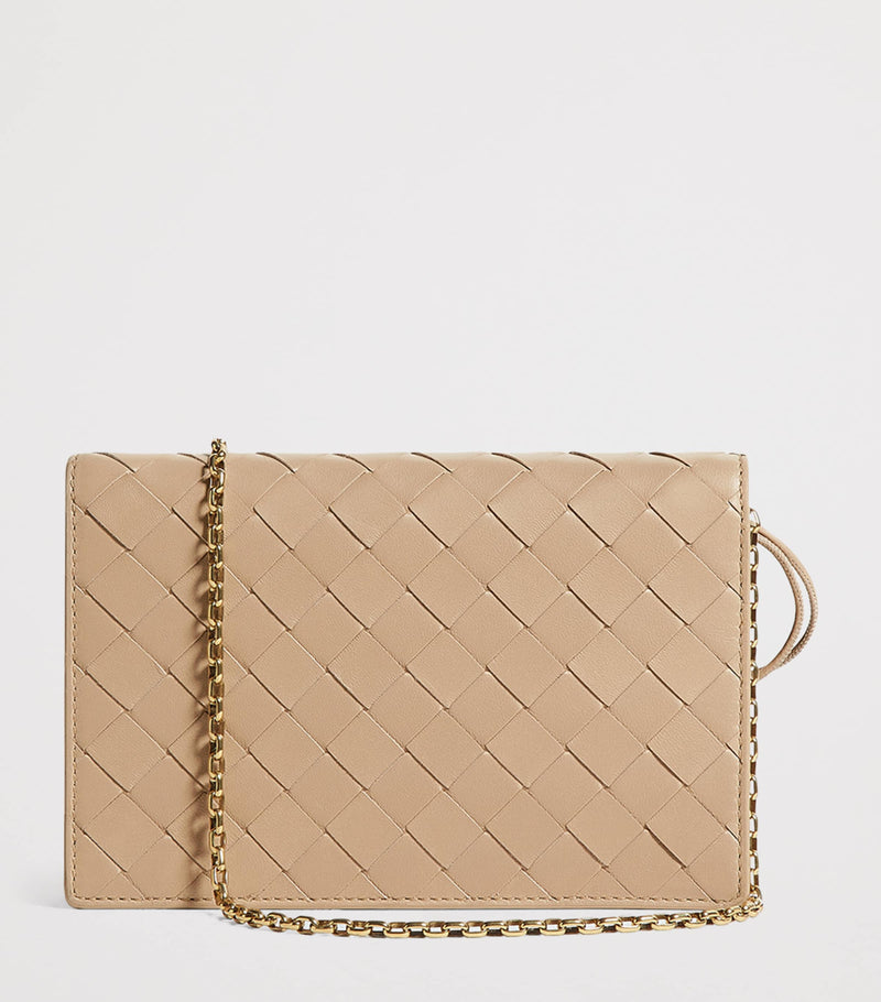 Bottega Veneta Andiamo chain wallet lambskin leather - British product