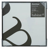 Habitat Aluminus black metal picture frame 42x42cm (British brand)