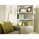 Habitat Wallace floor lamp with stool in oak (British brand)