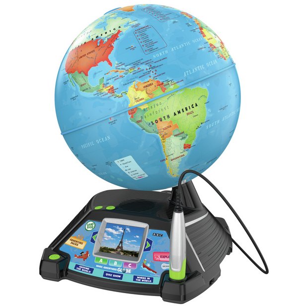 LeapFrog Magic Adventures Globe interactive educational toy - British product