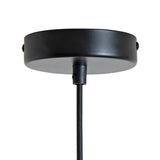 Habitat pendant light fitting black 1.2m cable (British brand)