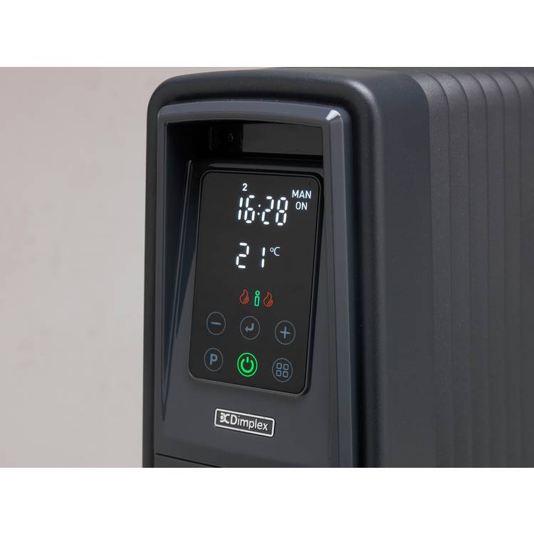 Dimplex EvoRad 2kW oil free radiator in anthracite - British product
