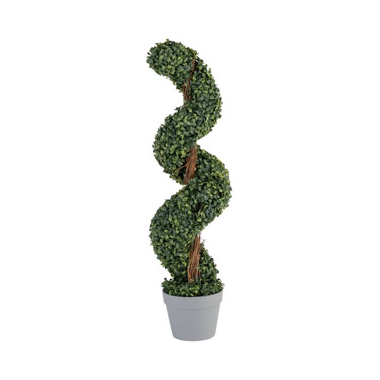Garden XP artificial spiral trees set of 2 90cm - British product