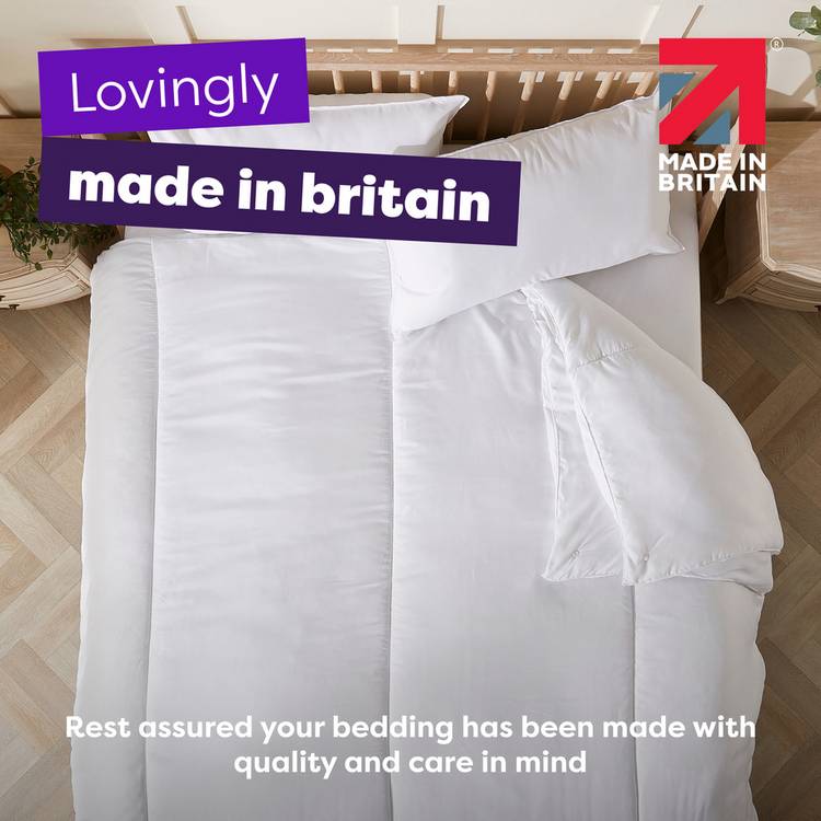 Slumberdown All Seasons 13.5 Tog Duvet Single, imported from the UK