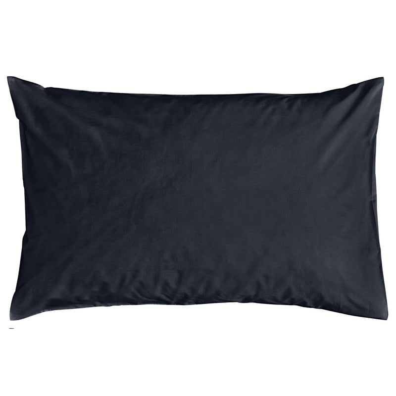 Habitat Pure Cotton 200TC Standard Pillowcase Pair - Navy