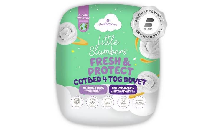 Slumberdown Anti Bacterial 4 Tog Kids Duvet - Toddler GOODS Argos