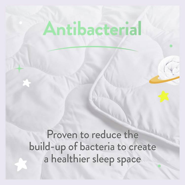Slumberdown Anti Bacterial Kids Duvet Single (British brand)