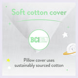 Slumberdown cot bed pillow 60x40cm (British brand)