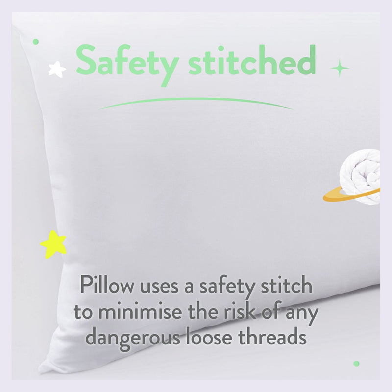Slumberdown cot bed pillow 60x40cm (British brand)