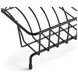 Habitat compact wire dish drainer in black - British product