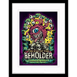 Dungeons & Dragons Eye of the Beholder framed art print (British brand)