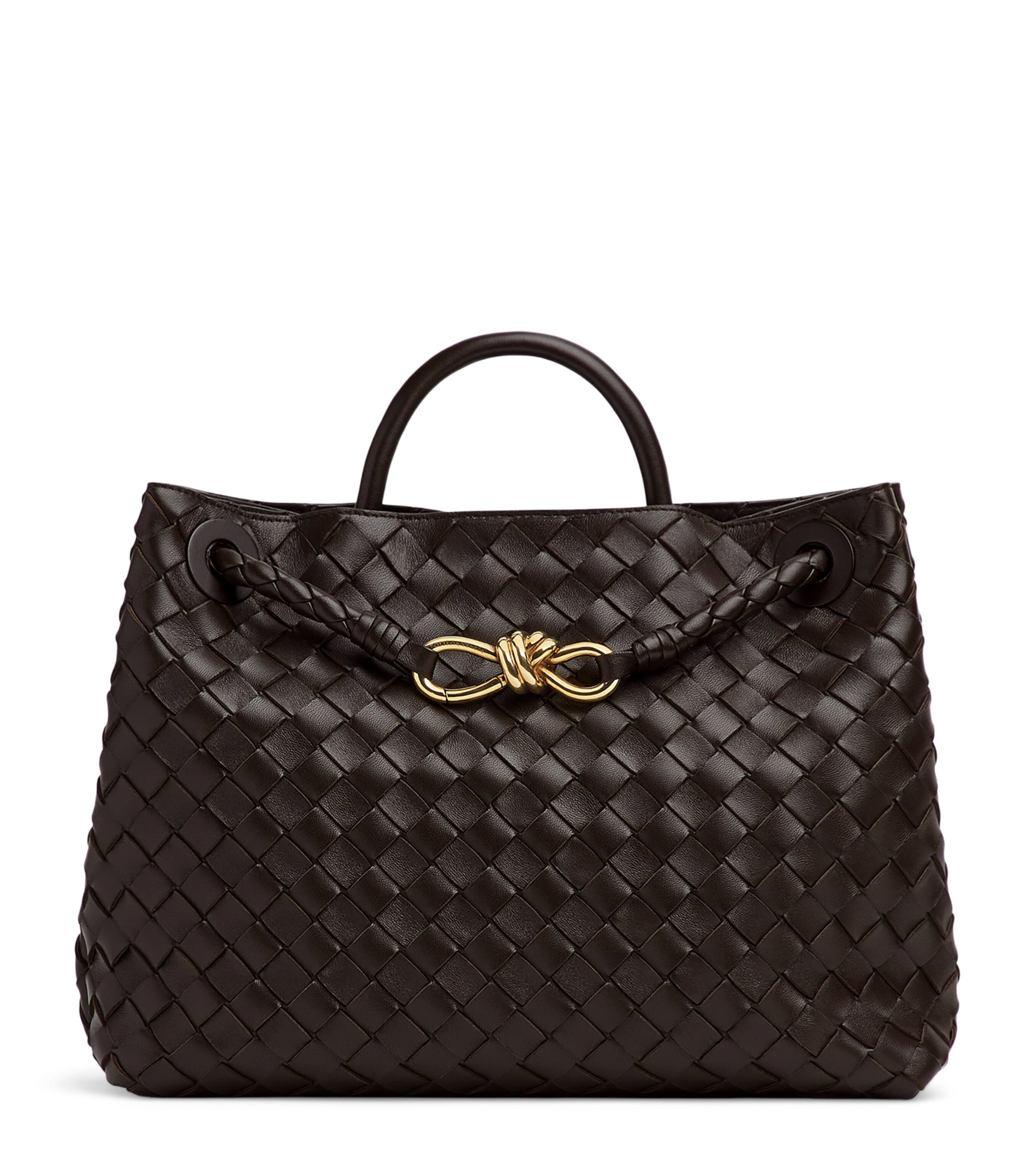 Leather Andiamo Top-Handle Bag