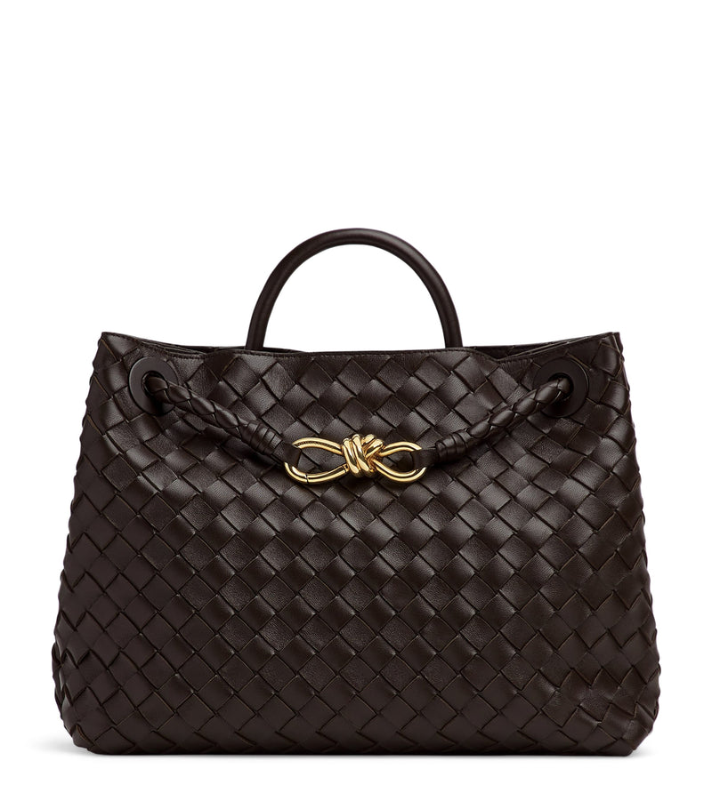 Leather Andiamo Top-Handle Bag